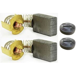 S77-K1 Carbon Brush & Brush Cap Cap/Holder Set (2/Pack) OE # 1619x01351/26103-20391-OE # 1619X01268 ، متوافق مع RIDGID 512010001