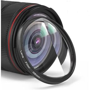 2 Prism Lens Special Effects Filter 49mm 52mm 58mm 67mm 77mm SLR Camera Accessories(Add 49mm Adapter)