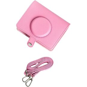 Protective PU Case for Instantly Camera Bag Customs Fit Covers with Precise Cutout Shoulder Strap Pouches Box