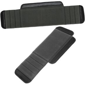 Doitool 2PCS Camera Bag Divider إدراج فاصل مقاوم للصدمات لأكياس DSLR وسائد مبطنة لملحقات العدسات منظمًا متينًا مقاوم للماء اللون الرمادي