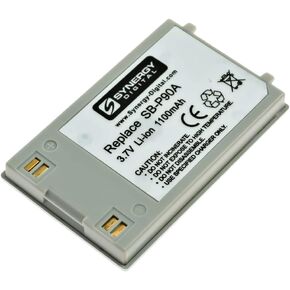SDSBP90A Lithium-Ion Battery - Rechargeable High Capacity (3.7V 1100 mAh) - Replacement for Samsung SB-P90A and SB-90 Batteries For Samsung SCL903, SCL907, SC-M10, SC-M102, SC-M105, SC-M110, SC-M2100, SCW80, SCW87, SCW97, SC-X105, SC-X110, SPL850, SPL87