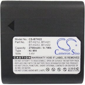 This battery is compatible with Sharp camcorders such as the VL-A111H VL-E660 VL-H800U VL-A10H VL-E630 VL-E77U VL-E610 VL-E750U VL-S1H VL-AH50H VL-E685U VL-E66H VL-AH50 VL-E660U VL-H850S and VL-AH160U