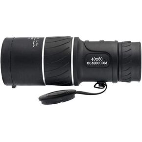 Portable Binoculars High Power 40X60 Monocular Telescope Panda Day Lowlight Hd Optical Monocular Camping Hiking Outdoor Telescope