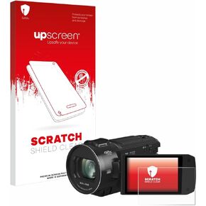 Scratch Shield Screen Protector Compatible with Panasonic HC-V900 - HD-Clear, Anti-Fingerprint