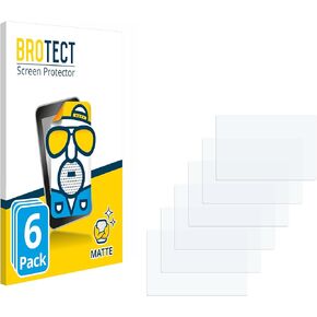 Screen Protector Anti-Glare Compatible with Panasonic HC-V900 (6 Pack) Screen Protector Matte, Anti-Fingerprint Protection Film