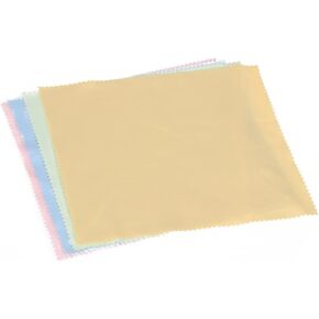 Frcolor متنوع 10 قطعة صغيرة لتنظيف الألياف الجزئية أجهزة الكمبيوتر اللوحي أجهزة LCD البصريات لا يمكن إعادة استخدامها قابلة لإعادة الاستخدام