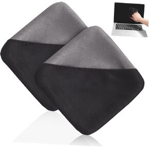 Touch Screen Cleaning Cloth 2 Pack Microfiber Screen Car Electronics Lens Glasses Reusable Non-Abrasive