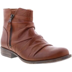 Miz Mooz Womens Lucy-EU Brown Ankle & Booties Boots Boots 6.5