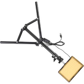 2PCS LED Video Light Photography Lighting Kit USB Photo Lights Alloy ABS Fill Light for Video Conferencing Students