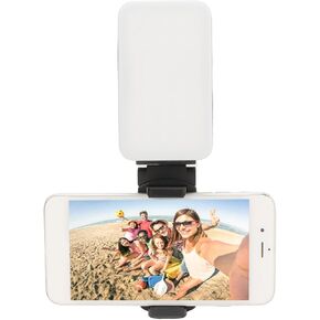RGB Cell Phone Fill Light, Portable LED Camera Light Panel Soft Light, Multi Angle Adjust, Cold Shoe Interface for Vlogging, Photography, Makeup