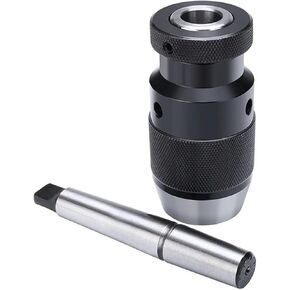 Drill Chuck 1-16mm Drill Chuck Arbor Self Tighten Keyless Drill Chuck Arbor MT2-B18 Arbor for Lathe Drill Drill Chuck