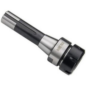 1pcs R8 ER Tool Handle R8 ER16 ER20 ER25 ER32 ER40 M12 Collet Chuck Milling Machine Milling 7/16 Inche R8 taper shank milling chuck(Large Thread (M12),R8-ER32)