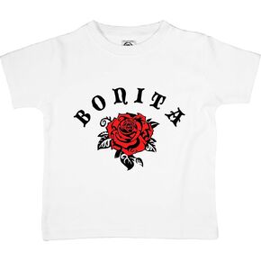 The Spunky Stork Bonita Spanish Rose Organic Cotton Toddler T Shirt
