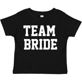 Tees & Tails Team Bride Bridal Party Baby Tee Shirt (Assorted Colors)