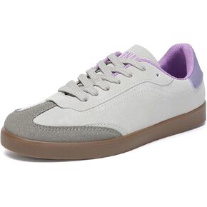 Bernal Women's Fashion Sneakers Flat Low-Top Lace-Up Comfortable Casual Tennis Shoes Walking Travel Shoes Dress Sneakers in Kuwait