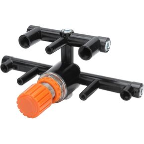 Air Pressure Regulator Valve Accessory Aluminum Alloy Pressure Regulator Valve Outlet Tube M5, G1/4, G1/8