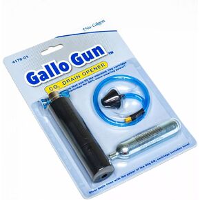 Nu-Calgon Gallo Gun - Fits both 16g and 20g CO2 cartridges - 4179-01