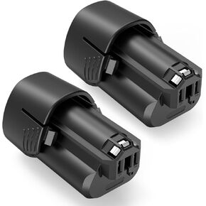 2 Packs ZM12V 12V 4000mAh Lithium Battery Replacement for Dremel 12V Max Lithium-Ion Cordless Tools 8240