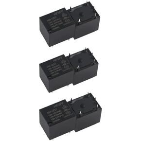 10pcs High Power Relay HF3FF HF3FF/005-1ZST 012-1ZST 024-1ZST 5Pin 5V 12V 24V DC Relays JQC-3FF/005-1ZST 012-1ZST 024-1ZST 5 Pin(5V)