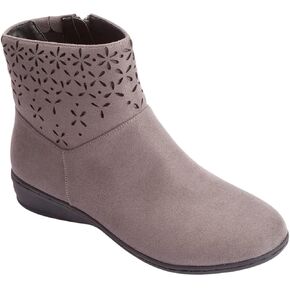 Comfortview Zenni Bootie Short Ankle Boot Women's Winter Shoes (Wide Widths Available)