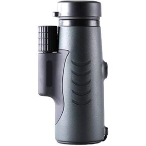 Portable Binoculars High Power 8x42 Monocular Telescope, High Power Monocular with BAK4 Prism Lens Life Waterproof Monocular with Smartphone Adapter for Adults Bird Watching Sightseeing