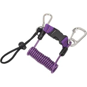 Diving Hook Rope Stainless Steel Flexible Anti Lost Camera Reef Spring for Underwater Adventure
