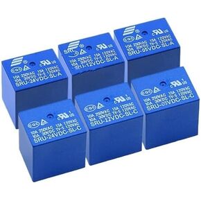 5pcs ترحيل SRU-05VDC-SL-C SRU-12VDC-SL-C SRU-24VDC-SL-C 05 12 24 V RELAYS 5PIN SRU-05V 12V 24V DC-SL-A 4PIN RELAY (SRU-12VDC-SL-C 5PIN)