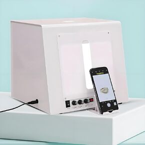 Professional Jewelry Photography Light Box Kit,Dimmable Jewelry Shooting Tent Softbox, Adjustable Color Temperature,for Jewelry,30cm