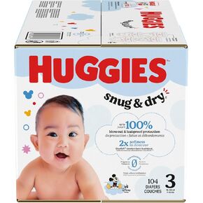 HUGGIES SNUG&Dry GIGA Diaper SZ3 104