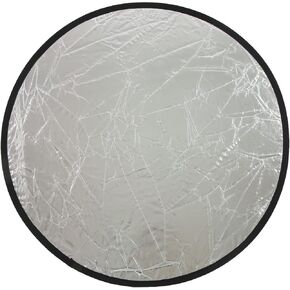 Mini Round Light Reflector Silver Gold 2 in 1 عاكس ، ملء الضوء الناعم للتصوير الفوتوغرافي المحمول لوحة الضوء ، للإضاءة الحية ، التصوير الفوتوغرافي ، مع حقيبة تخزين (30 سم) in Kuwait