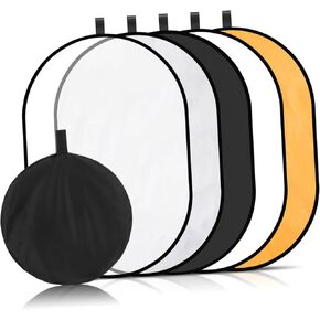 1set Photography Reflector Panel Portable Light Diffuser for Outdoor Studio Use Versatile Camera Reflector for Portrait Product Photography