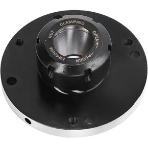Compact Size 125mm Diameter Collet Chuck for CNC Milling Engraving Machine - High Carbon Steel