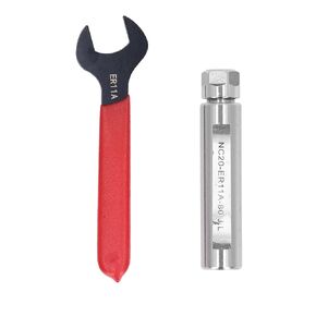 Chuck Carbon Steel ER11 Collet Tool Holder for CNC Lathe and Milling Machines with Standard Size and Vacuum Hardening Process
