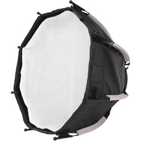 Gugxiom 9.44x11.41in Softbox Octagonal ، لـ Bowens Mount Honeycomb Grid Softbox ، ومساء سريع للطي مصباح تملأ المظلة مع شبكة الناشرين وحقيبة حمل