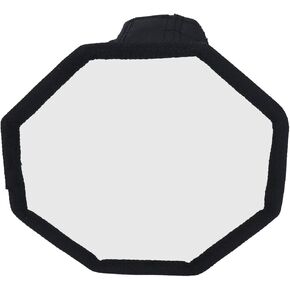 Zerodis Flash Light Softbox Nylon Octagonal 20 Cm Folding Chamber Softbox for Easy Light and Shadow Removal for Portrait Photography