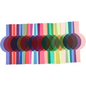 20Pcs Light Filter for Camera Flash Practical Color Filters for Artistic Effects Photography Reliable Design for Enhanced Lens Effects