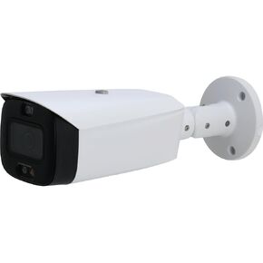 8MP 4K PoE TiOC Bullet Camera IPC-HFW3849T1-AS-PV, Smart Dual Light Active Deterrence Network Security Camera for Dahua N83BX82, Active Alarm and Analytic, 2.8 mm Fixed Lens, White