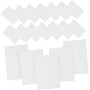 Gadpiparty Document Folder Protector Film Self-Adhesive Transparency Sheets 50 Sheets