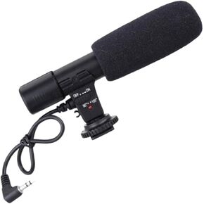 DOITOOL Universal External Microphone for Camera Pickup 3.5mm Jack for Vlogging/Filmmaking