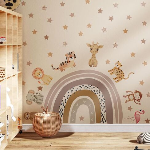 ألوان مائية كبيرة بوهو ابتسامة جدار الشمس شارات قشرة وعصا ، ملصقات جدار شروق الشمس PVC ، صفراء أشعة الشمس الجدار الفنية للطفل غرفة غرفة نوم غرفة نوم in Kuwait