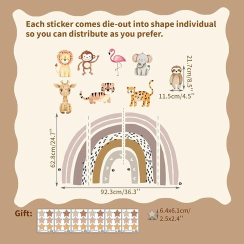 ألوان مائية كبيرة بوهو ابتسامة جدار الشمس شارات قشرة وعصا ، ملصقات جدار شروق الشمس PVC ، صفراء أشعة الشمس الجدار الفنية للطفل غرفة غرفة نوم غرفة نوم in Kuwait