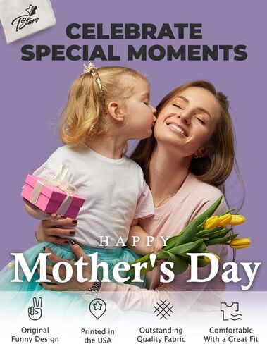 Tstars Tough Cookie Mommy and Me Matching Outfits Mothers Day Mom & Baby Shirts Set in Saudi Arabia