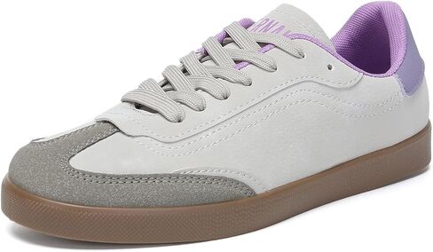 Bernal Women's Fashion Sneakers Flat Low-Top Lace-Up Comfortable Casual Tennis Shoes Walking Travel Shoes Dress Sneakers in Kuwait