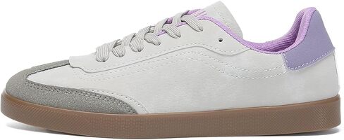 Bernal Women's Fashion Sneakers Flat Low-Top Lace-Up Comfortable Casual Tennis Shoes Walking Travel Shoes Dress Sneakers in Kuwait