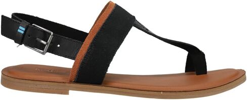TOMS Womens Bree Sling Back Casual Sandals Casual - Black in Kuwait