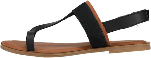TOMS Womens Bree Sling Back Casual Sandals Casual - Black in Kuwait