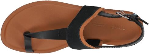 TOMS Womens Bree Sling Back Casual Sandals Casual - Black in Kuwait