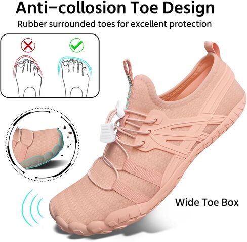 Water Shoes Women Quick-Dry Aqua Sock Barefoot for Beach Swim River Lake Pool Surfing Kayaking in Kuwait