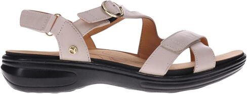 RESTERE NAGOY Women’s Sandals-الجلود المتميزة ، دعم القوس ، ملاءمة وتوسيد محسّن من 3 خطوط قابلة للتعديل-امتصاص الصدمات ، واضحة للملابس اليومية للارتداء اليومي in Kuwait