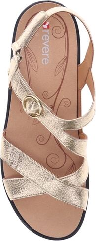 RESTERE NAGOY Women’s Sandals-الجلود المتميزة ، دعم القوس ، ملاءمة وتوسيد محسّن من 3 خطوط قابلة للتعديل-امتصاص الصدمات ، واضحة للملابس اليومية للارتداء اليومي in Kuwait